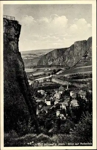 Ak Bad Münster am Stein, Rotenfels