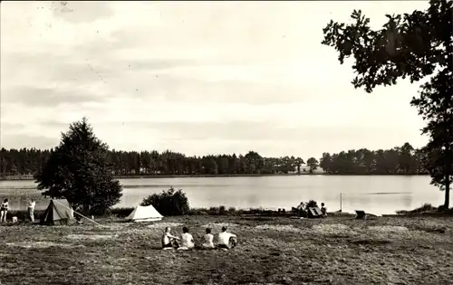Ak Dreba Neustadt an der Orla, Zeltplatz am Plothenteich