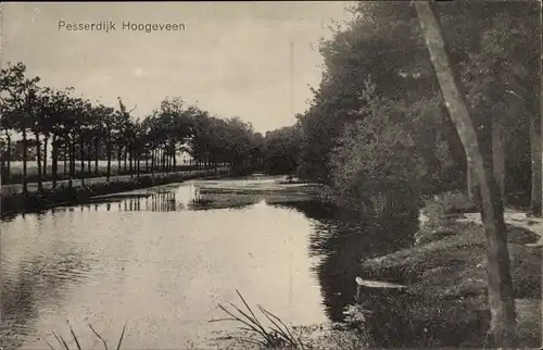 Ak Hoogeveen Drenthe, Pesserdijk