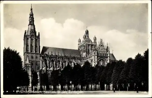 Ak 's Hertogenbosch Nordbrabant Niederlande, Basiliek St. Jan, Zuidzijde