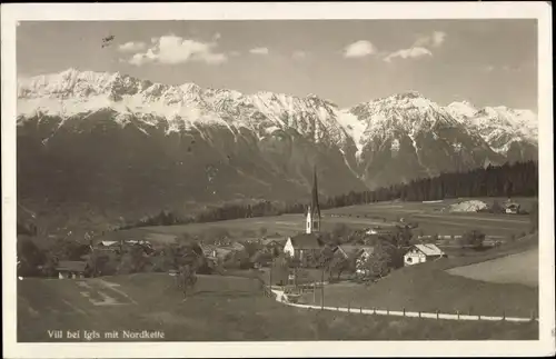 Ak Vill Igls Innsbruck in Tirol, Panorama, Berglandschaft