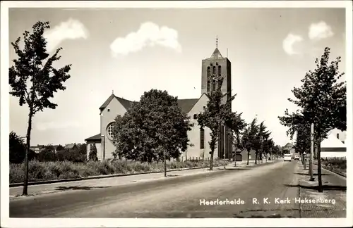 Ak Heerlerheide Limburg Niederlande, Rooms Katholieke Kerk Heksenberg