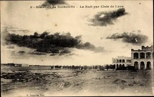 Ak Dschibuti Djibouti, La Nuit par Clair de Lune