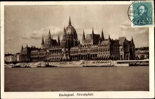 Ak Budapest Ungarn, Parlament