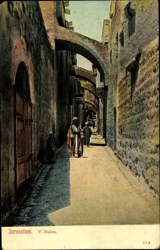 Ak Jerusalem Israel, V. Station