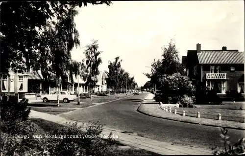 Ak Oude Pekela Groningen Niederlande, Burg. van Weringstraat