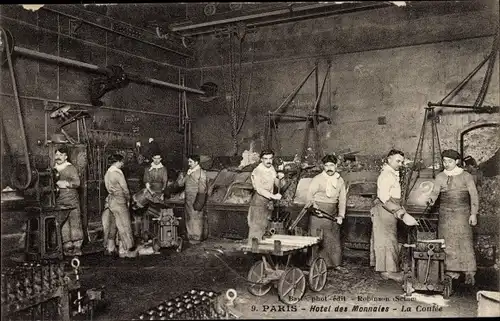 Ak Paris, Hotel des Monnaies, La Coulee