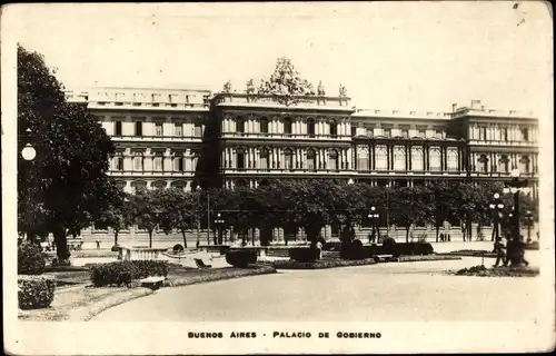 Ak Buenos Aires Argentinien, Palacio de Gobierno