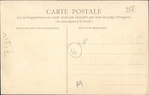 Ak Nantes Loire Atlantique, Manifestations 1906, L'Agent du Fisc se rendant a la Prefecture