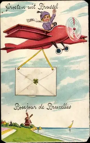 Leporello Ak Bruxelles Brüssel, Palais du Roi, Eglise St. Jacques, Eglise St. Marie, Hotel de Ville