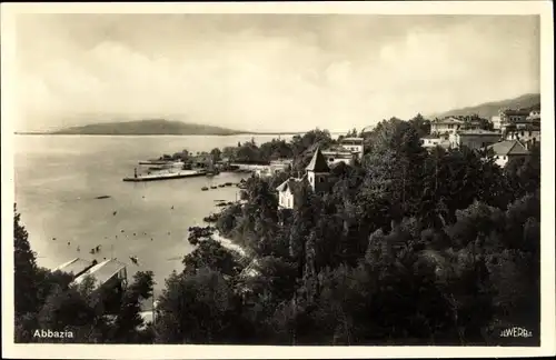 Ak Opatija Abbazia Kroatien, Panorama