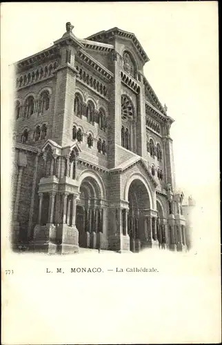 Ak Monaco, La Cathedrale