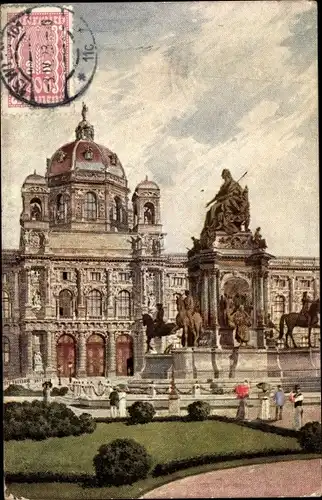 Künstler Ak Wien 1 Innere Altstadt, Hofmuseum