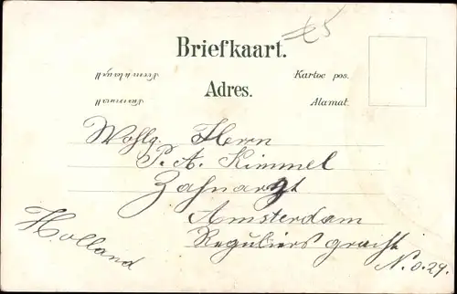 Ak Batavia Jakarta Java Indonesien, Bengaalsche Comedie, Kostüme, Trachten