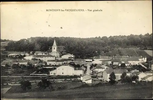 Ak Montigny le Vaucouleurs Lothringen Meuse, Vue generale