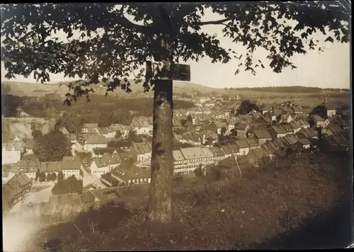 Foto Sankt Andreasberg Braunlage im Oberharz, Aussicht über den Ort, um 1920