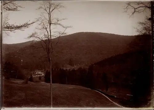 Foto Bad Lauterberg im Harz, Landschaftspanorama, um 1920