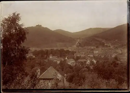 Foto Bad Lauterberg im Harz, Blick vom Kirchberg, um 1920