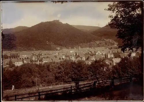 Foto Bad Lauterberg im Harz, Blick vom Kirchberg, um 1920