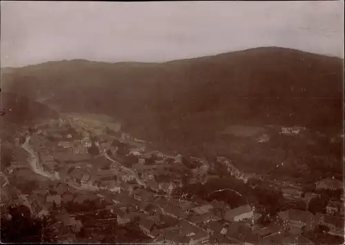 Foto Bad Lauterberg im Harz, Panorama, 1928