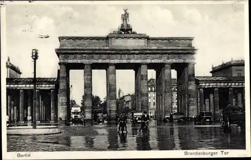 Ak Berlin Mitte, Brandenburger Tor