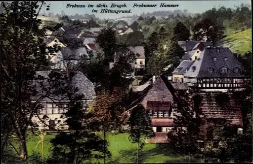 Ak Frohnau Annaberg Buchholz Erzgebirge, Frohnauer Hammer im Hüttengrund