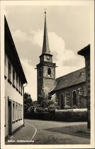 Ak Erfurt in Thüringen, Brühlerkirche