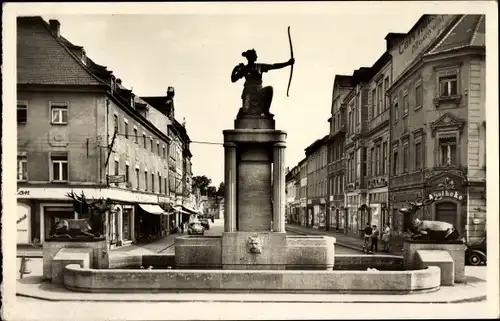 Ak Großenhain Sachsen, Dianabrunnen