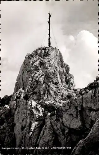 Ak Chiemgauer Alpen, Kampenwand, Chiemgaukreuz