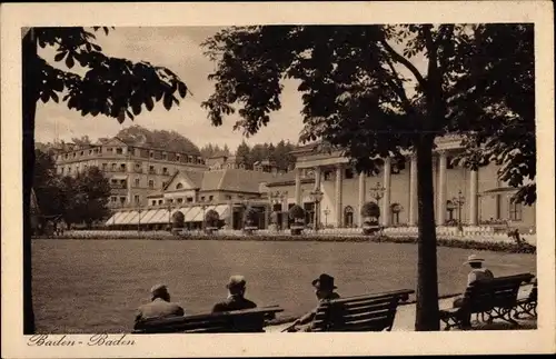 Ak Baden Baden am Schwarzwald, Kurplatz