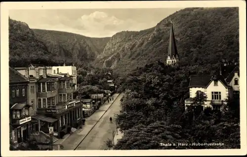 Ak Thale im Harz, Hubertusstraße