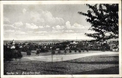 Ak Hartha in Sachsen, Gesamtansicht