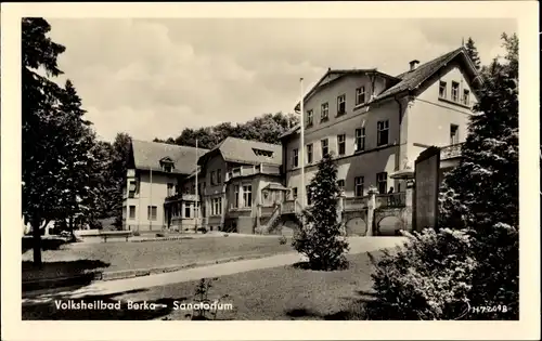 Ak Bad Berka in Thüringen, Sanatorium