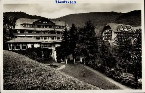 Ak Oberglottertal Glottertal Schwarzwald, Kuranstalt Glotterbad