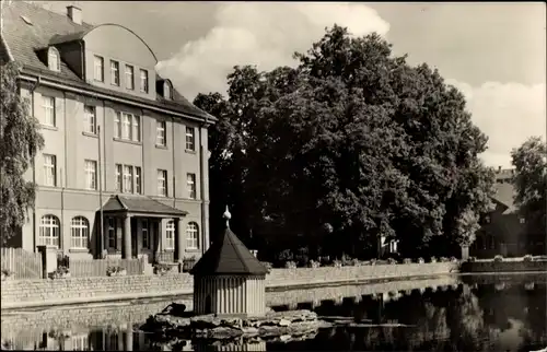Ak Kospoda Neustadt an der Orla, Am Gamsenteich