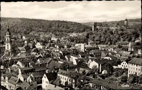 Ak Greiz in Thüringen, Gesamtansicht