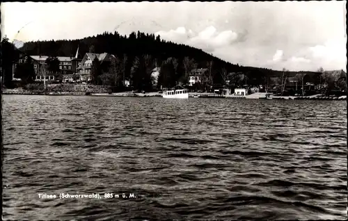 Ak Titisee Neustadt im Breisgau Hochschwarzwald, Teilansicht