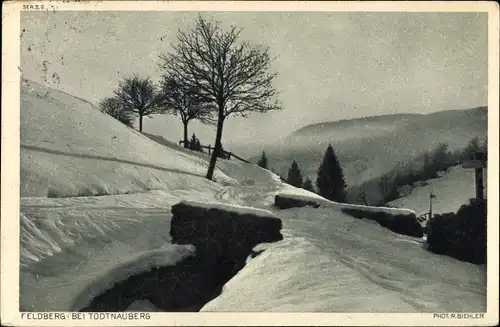 Ak Feldberg im Schwarzwald, Landschaft im Winter