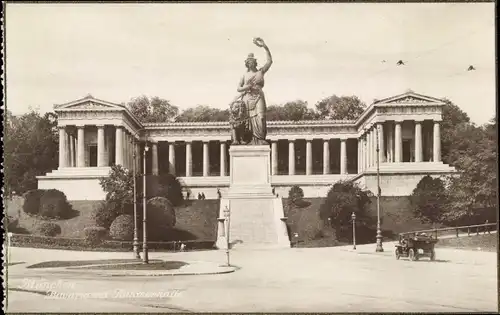 Ak München, Bavaria, Ruhmeshalle
