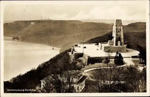 Ak Syburg Dortmund Nordrhein Westfalen, Hohensyburg, Denkmal