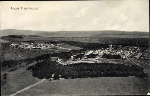 Ak Hammelburg in Unterfranken Bayern, Lager, Gesamtansicht