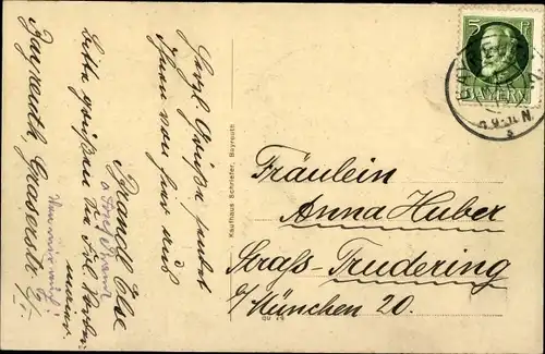 Ak Bayreuth in Oberfranken, Kgl. Neues Schloss