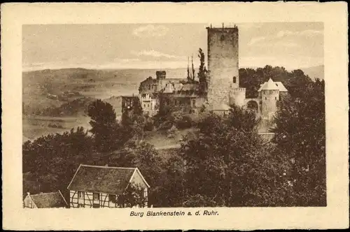 Ak Blankenstein an der Ruhr Hattingen, Burg Blankenstein