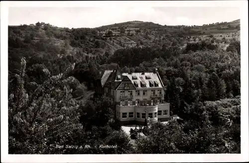 Ak Bad Salzig Boppard am Rhein, Kurhotel