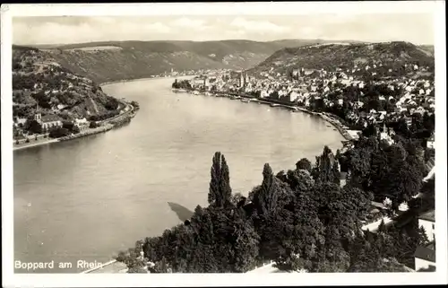 Ak Boppard am Rhein, Panorama
