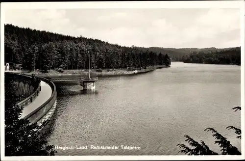 Ak Remscheid im Bergischen Land, Remscheider Talsperre