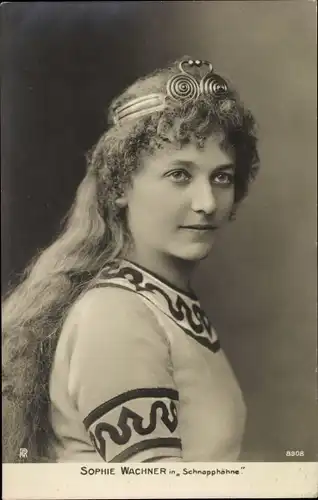 Ak Schauspielerin Sophie Wachner, Schnapphähne