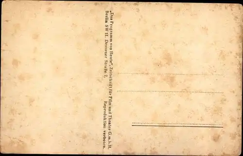 Ak Schauspielerin Ida Wüst, Portrait