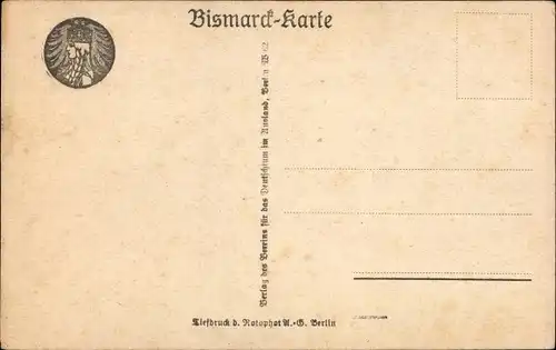 Studentika Scherenschnitt Ak Bismarck als Göttinger Student