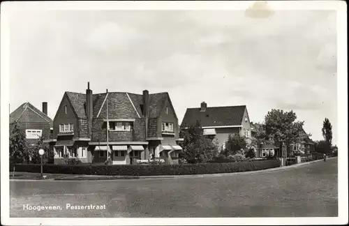 Ak Hoogeveen Drenthe Niederlande, Pesserstraat